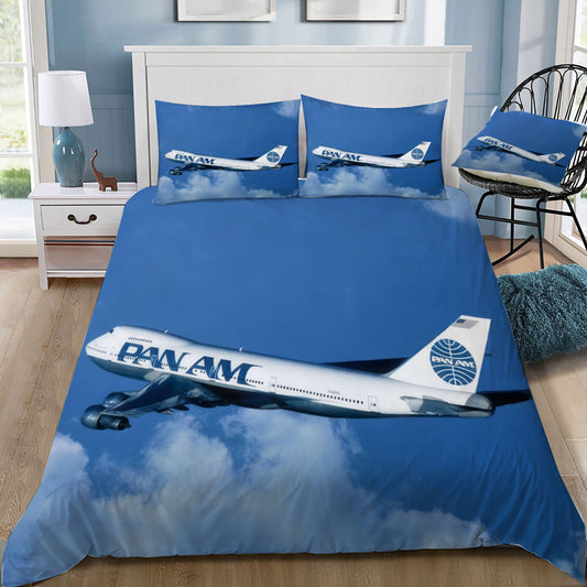 Pan Am 747 Doona / Duvet Cover and 2 Pillow Slips