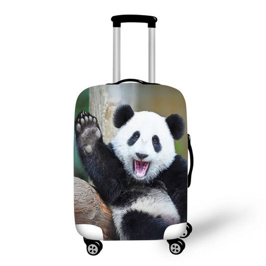 Panda Waving Luggage / Suitcase Covers