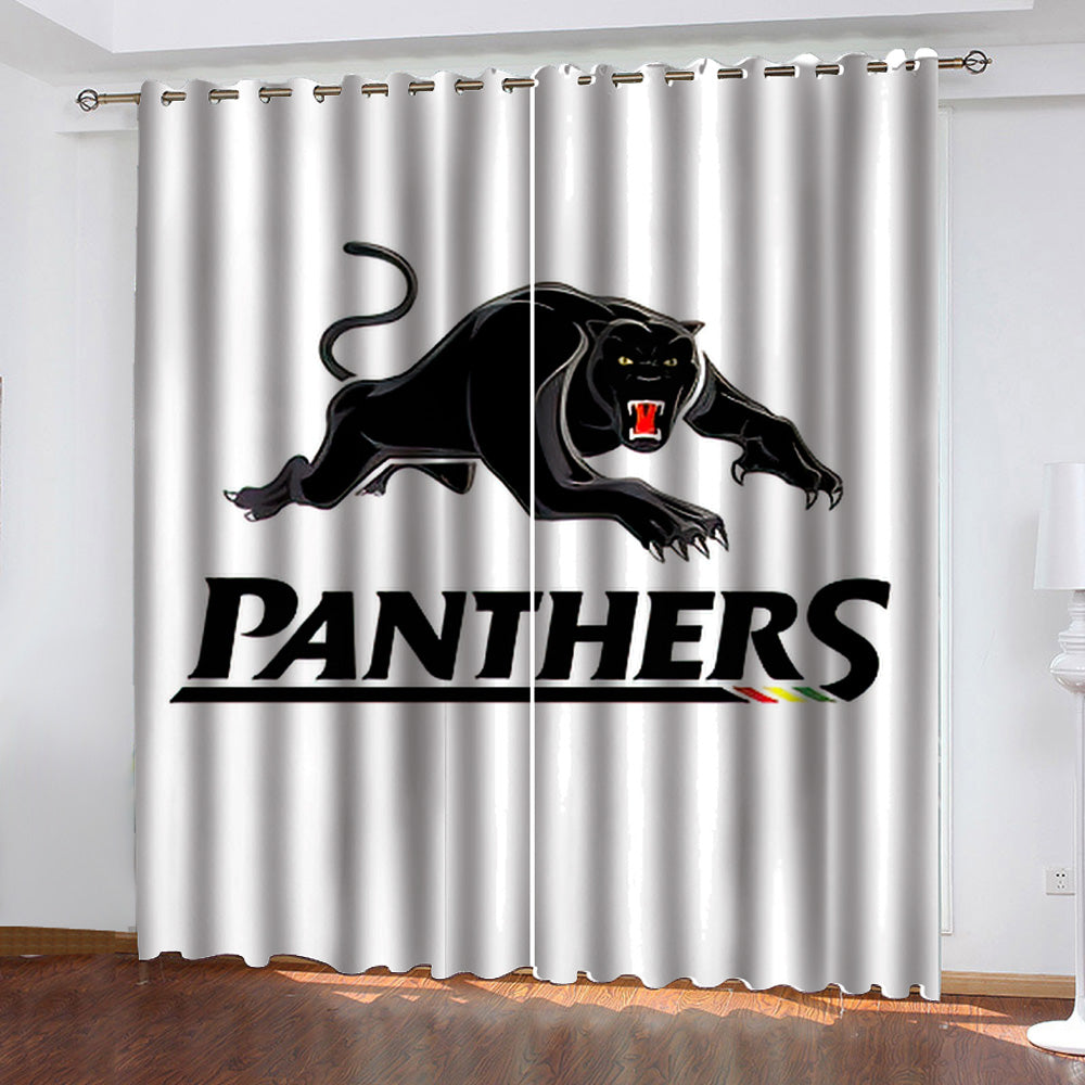 NRL Penrith Panthers Window Curtains