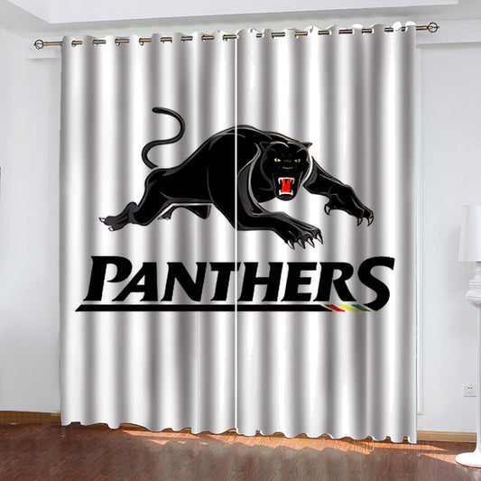NRL Penrith Panthers Window Curtains