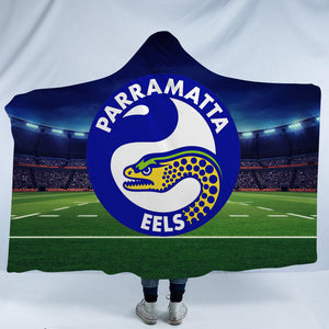 Parramatta Eels Hooded Blanket