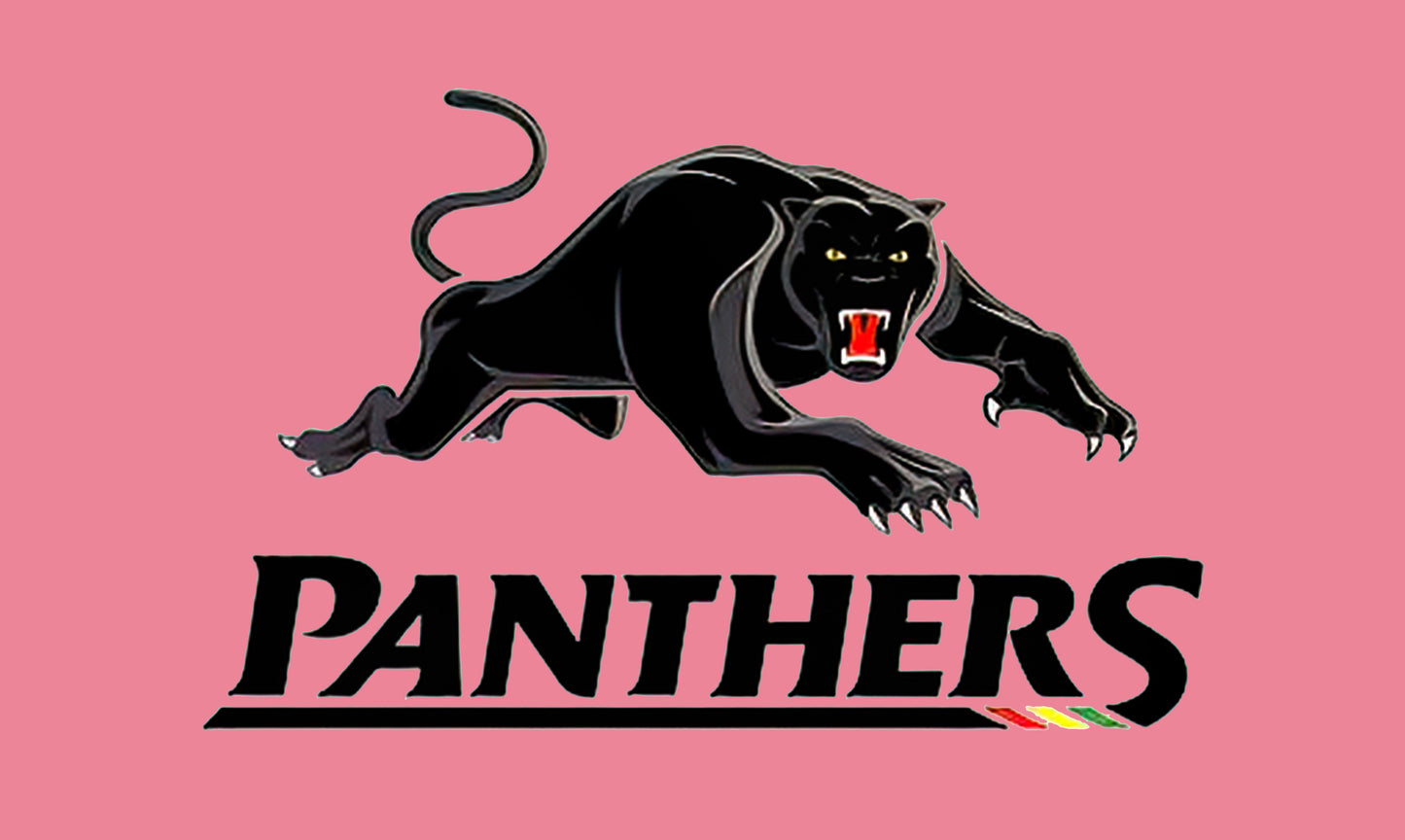 NRL Penrith Panthers Team Colours Rugby League Flag