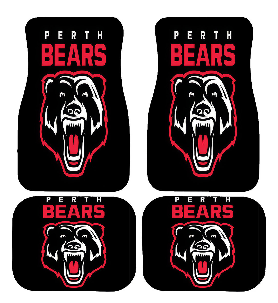 Perth Bears Titans NRL Car Floor Mats