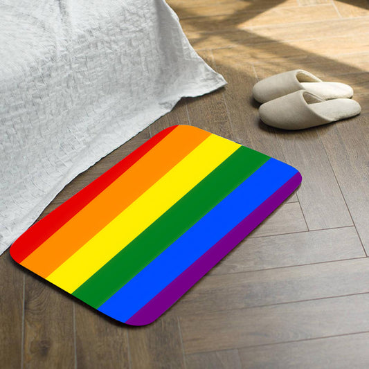 LGTBQ Mardi Gras Pride Shower / Bath Mat