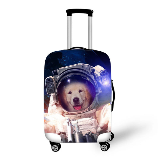 Puppy in Space Luggage / Suitcase Covers