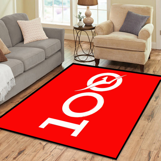 Qantas 100 Years Rectangle Rug