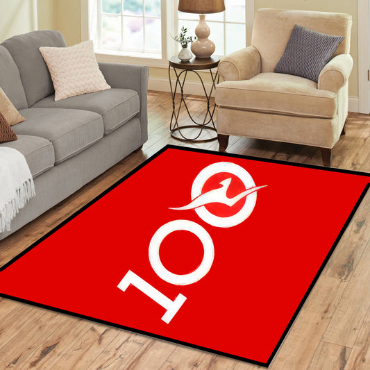 Qantas 100 Years Rectangle Rug