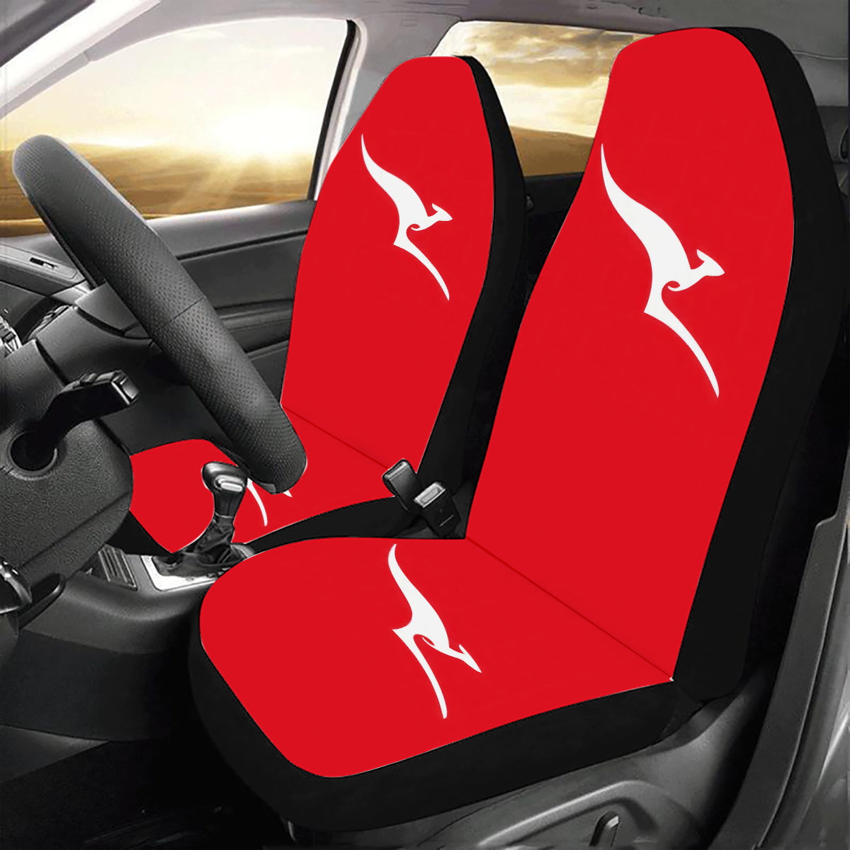 Qantas Retro Roo Car Seat Covers
