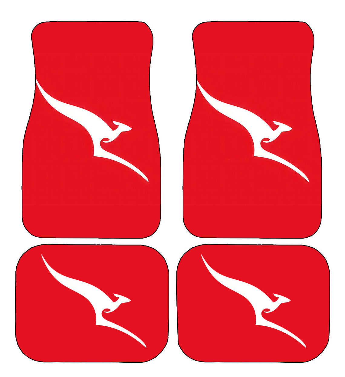 Qantas Retro Roo Car Floor Mats