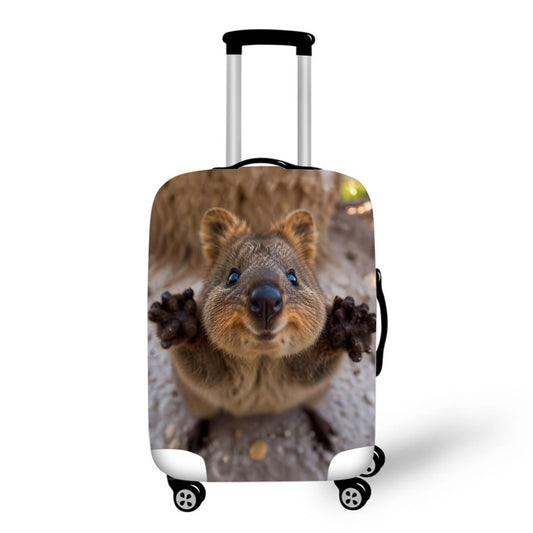 Super Happy Quokka Luggage / Suitcase Covers