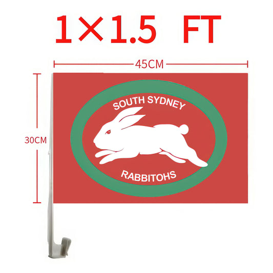 South Sydney Rabbitohs Car Flag/s