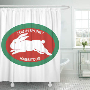 South Sydney Rabbitohs Shower Curtain