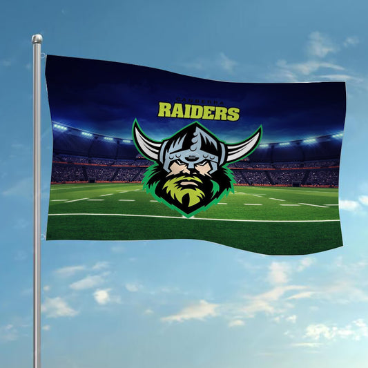 NRL Canberra Raiders Rugby League Flag
