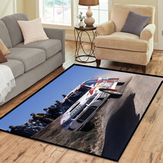 Rally Car 1 Rectangle Rug