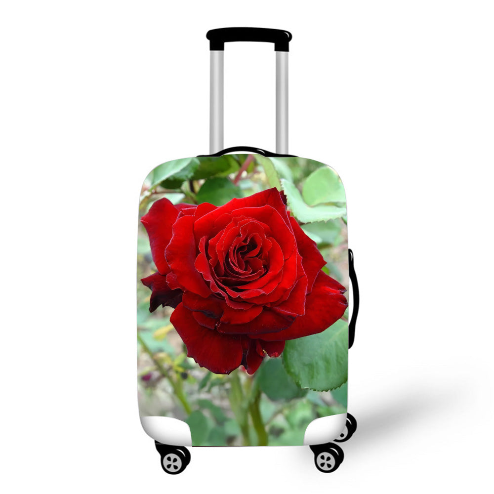Red Rose Luggage / Suitcase Covers