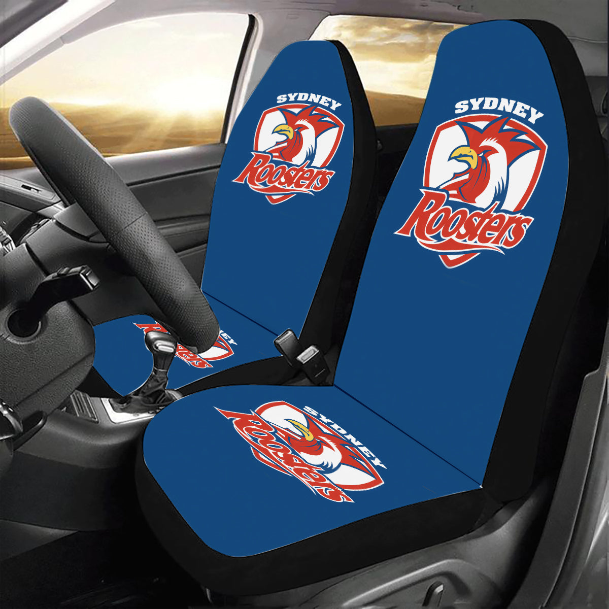 Sydney Roosters NRL Car Seat Covers