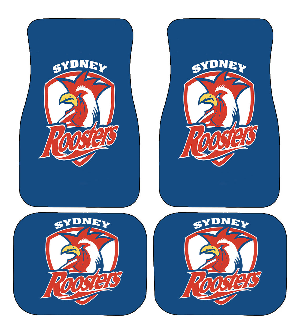 Sydney Roosters NRL Car Floor Mats