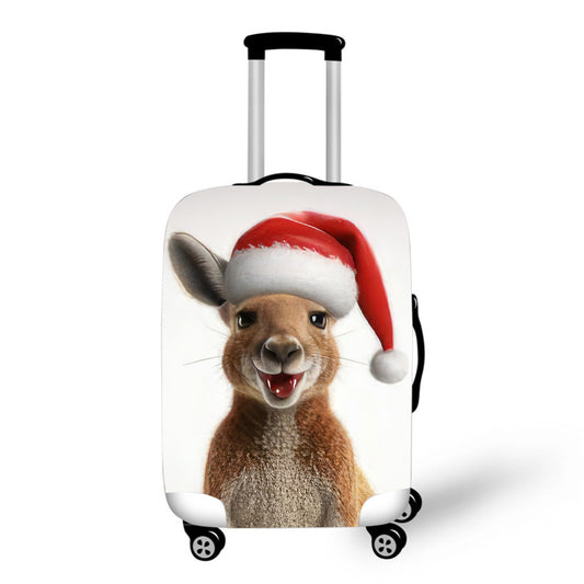 Christmas Roo Luggage / Suitcase Covers