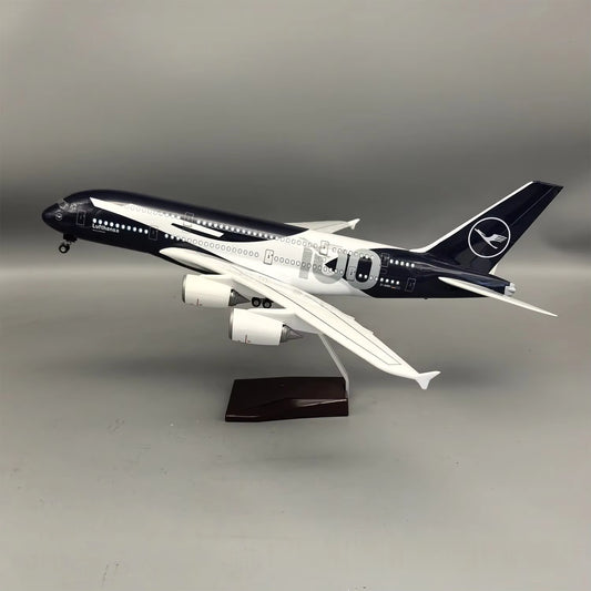 Lufthansa Airbus A380 80 Years Livery 47cm 1/160 LED & Non LED Model Plane