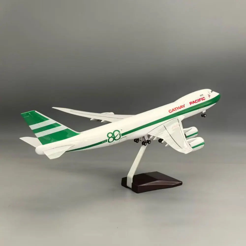 Cathay Pacific Boeing Freighter 747-8 80 Years Livery 47cm 1/160 Model Plane