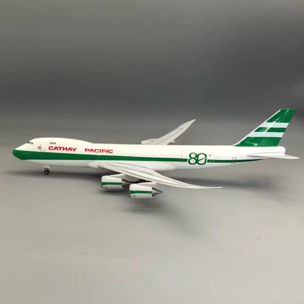 Cathay Pacific Boeing Freighter 747-8 80 Years Livery 47cm 1/160 Model Plane