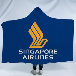 Singapore Airlines Hooded Blanket
