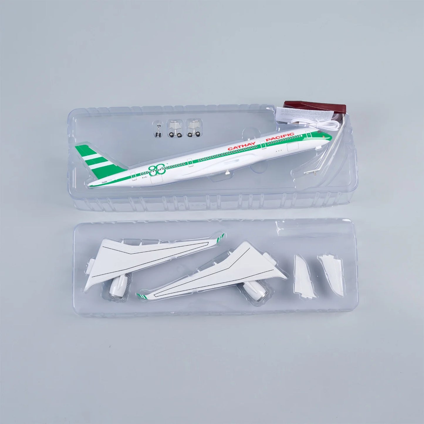 Cathay Pacific 80th Anniversary Airbus A350 47cm 1/160 LED & Non LED Model Plane
