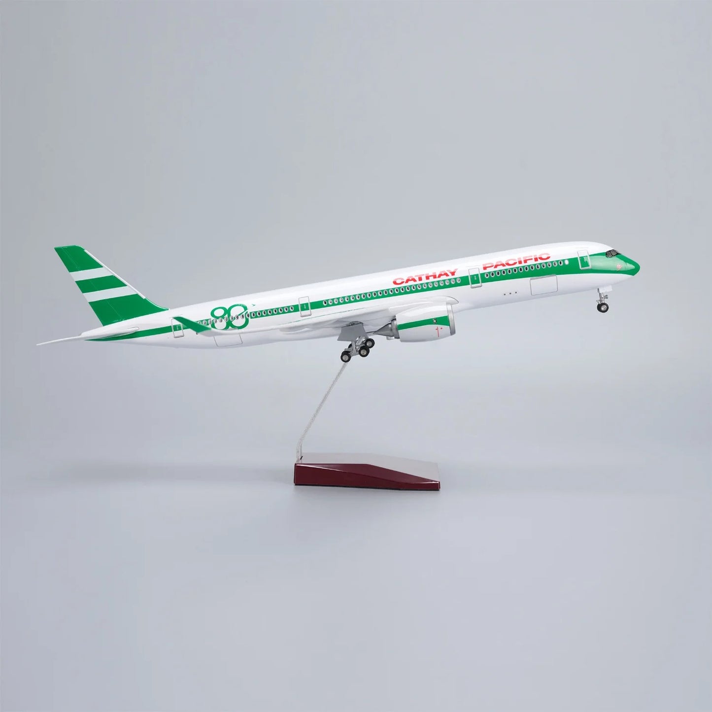 Cathay Pacific 80th Anniversary Airbus A350 47cm 1/160 LED & Non LED Model Plane