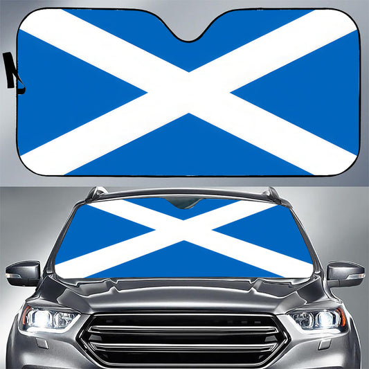 Scottish Flag Sunshade For Cars & Trucks