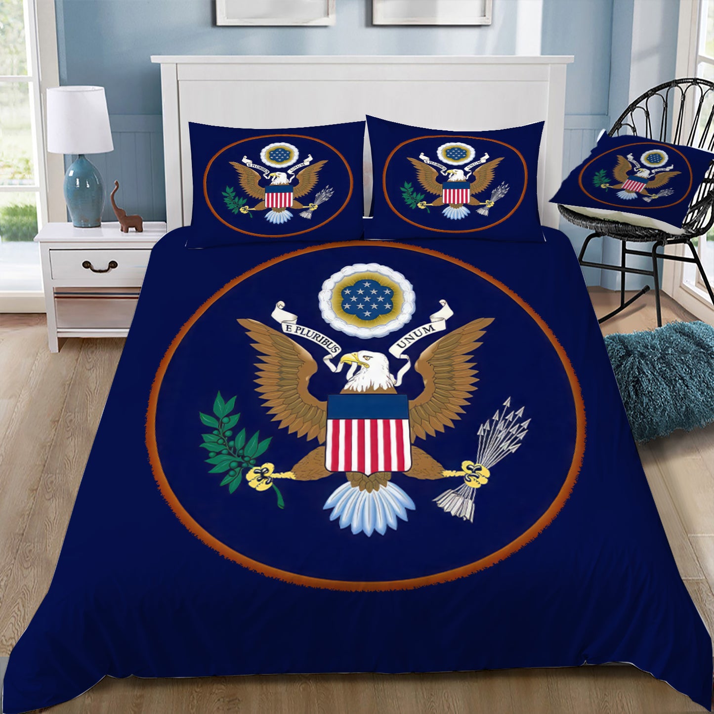 Seal of the Government of the United States Doona / Duvet Cover and 2 Pillow Slips