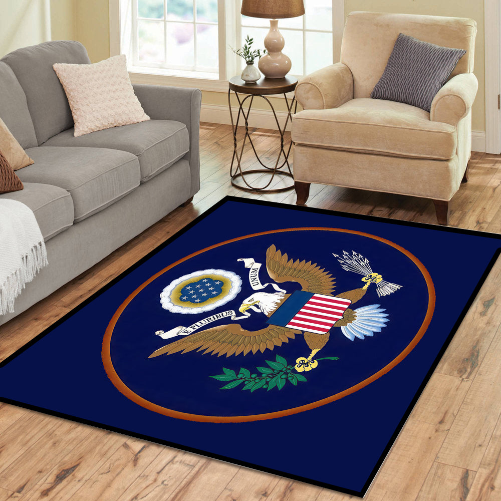 Great Seal of The United States Rectangle Rug