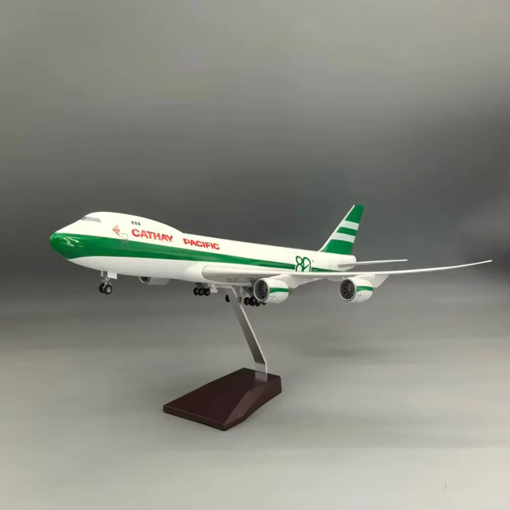Cathay Pacific Boeing Freighter 747-8 80 Years Livery 47cm 1/160 Model Plane