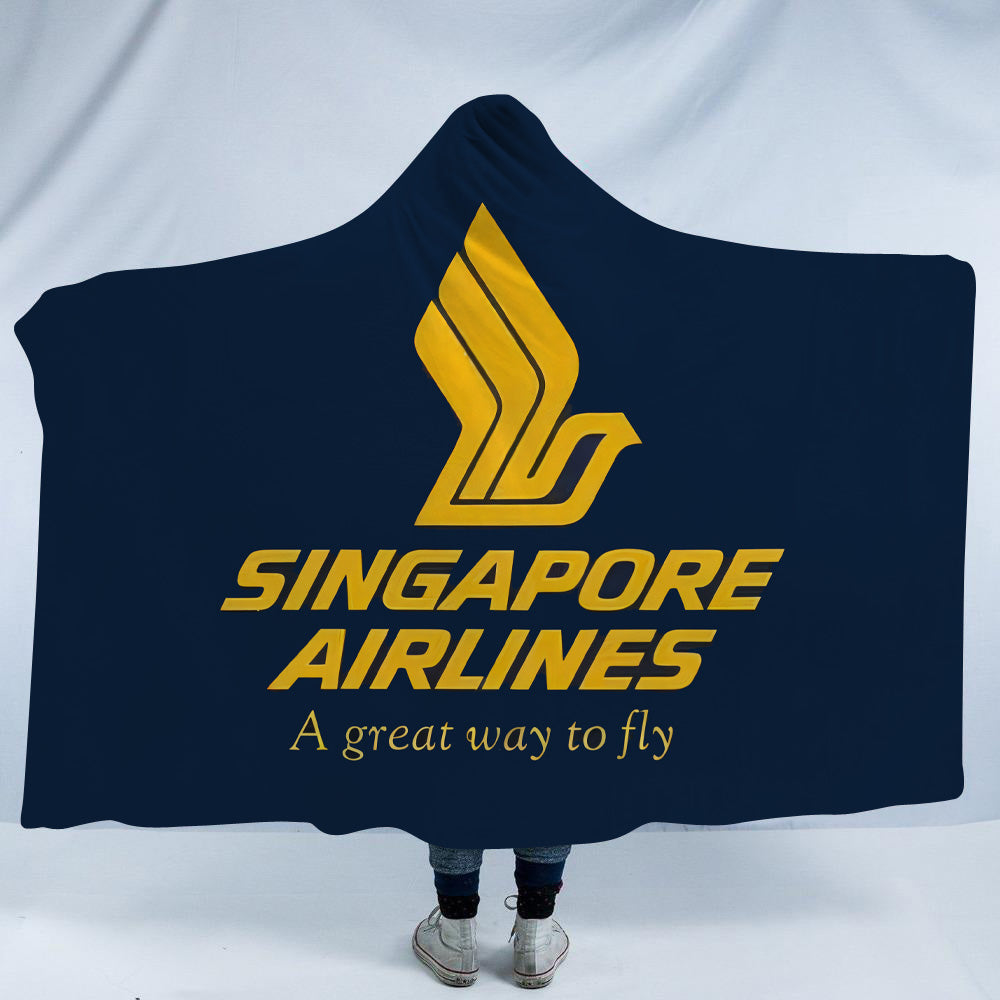 Singapore Airlines Hooded Blanket
