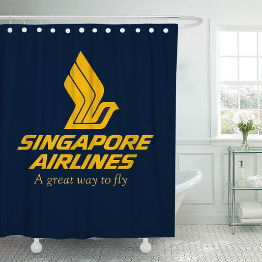 Singapore Airlines 2 Shower Curtain