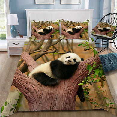 Panda Sleeping in a Tree Doona / Duvet Cover and 2 Pillow Slips