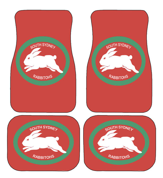 South Sydney Rabbitohs NRL Car Floor Mats
