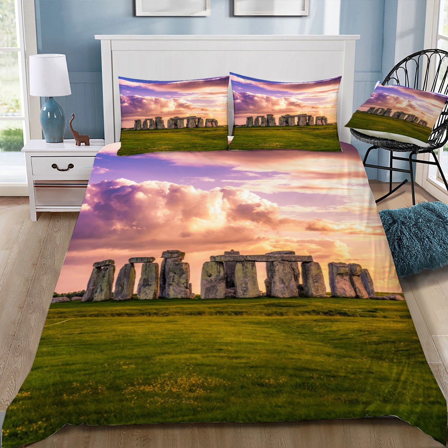 Stonehenge Doona / Duvet Cover and 2 Pillow Slips