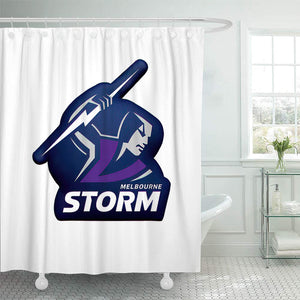 Melbourne Storm Shower Curtain