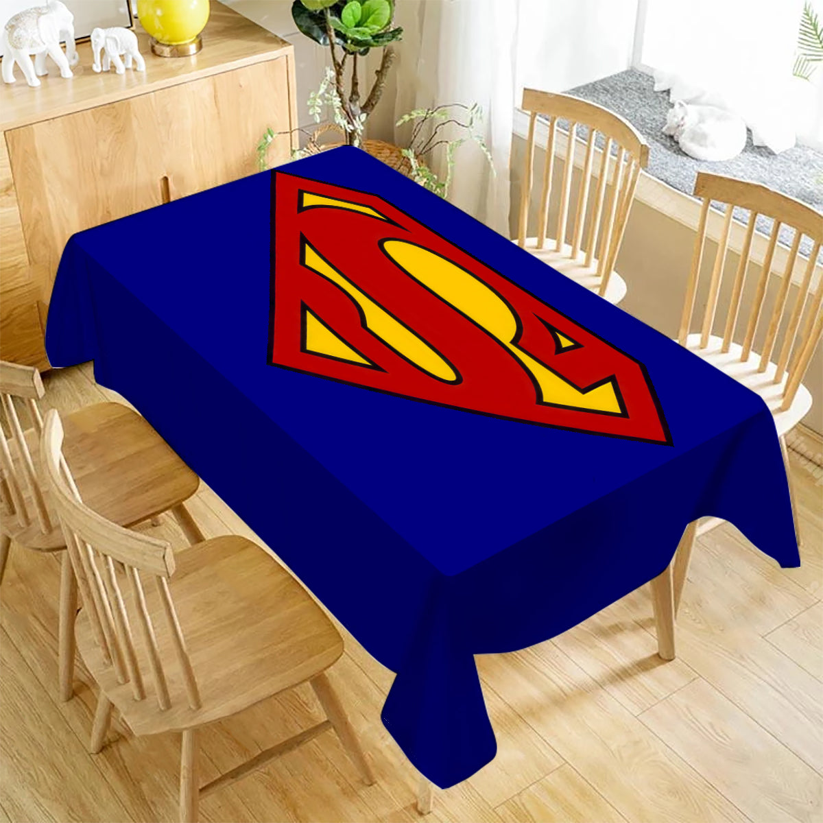 Superman Rectangle Table Cloth