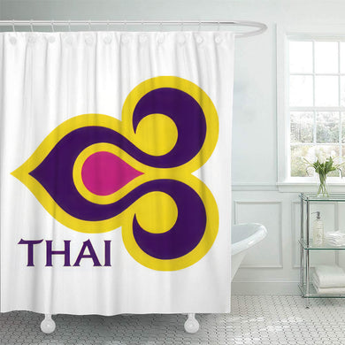 Thai Airlines Shower Curtain