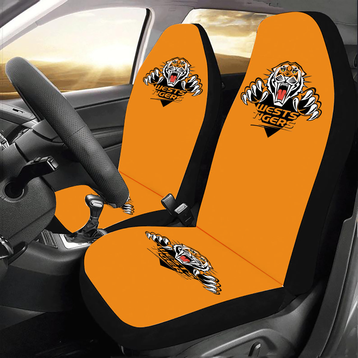 Wests Tigers NRL Car Seat Covers