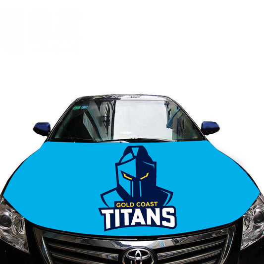 Gold Coast Titans NRL Rugby League Bonnet Logo For Cars & 4Wd`s