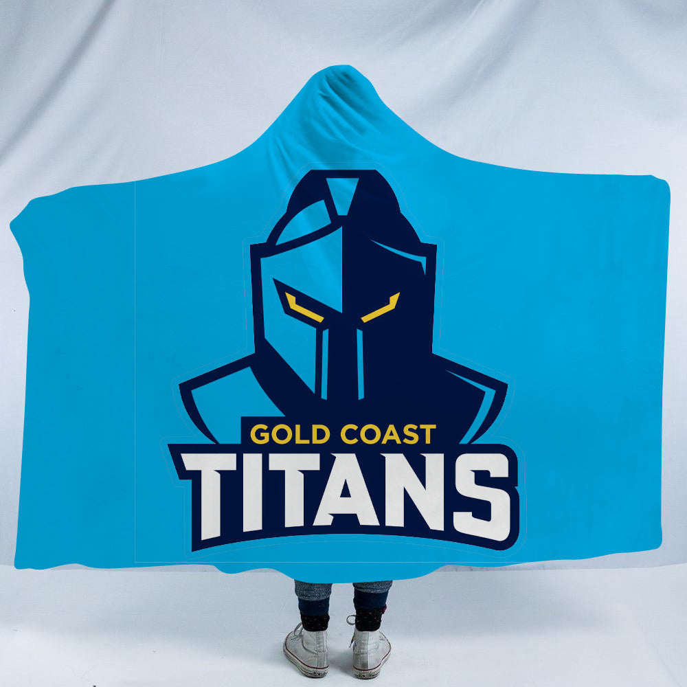 Gold Coast Titans Hooded Blanket