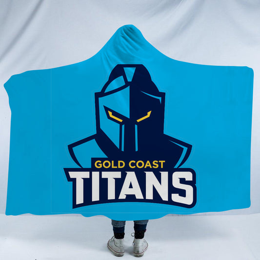 Gold Coast Titans Hooded Blanket