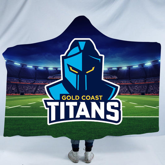 Gold Coast Titans Hooded Blanket