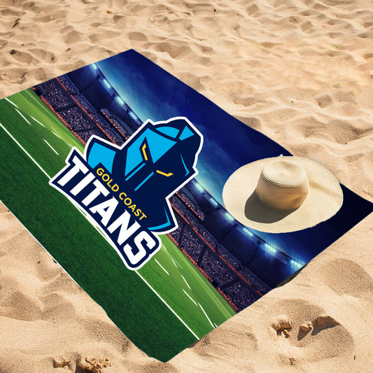 Gold Coast Titans Beach / Bath Towel