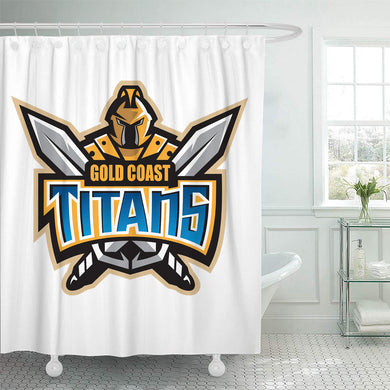 Gold Coast Titans Shower Curtain