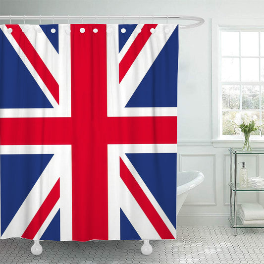 UK, England, United Kingdom Flag Shower Curtain