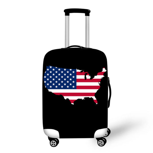 United States Map & Flag Luggage / Suitcase Covers