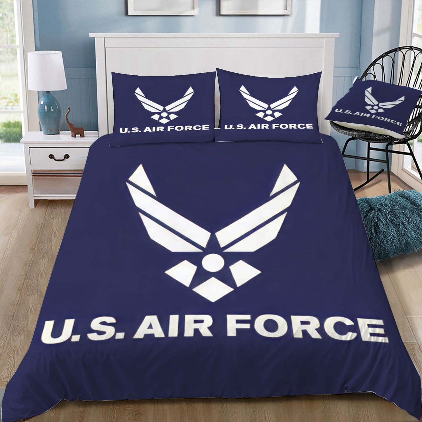 U S Air Force Doona / Duvet Cover and 2 Pillow Slips